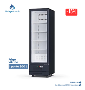Frigo vitrine 1 porte 500 L