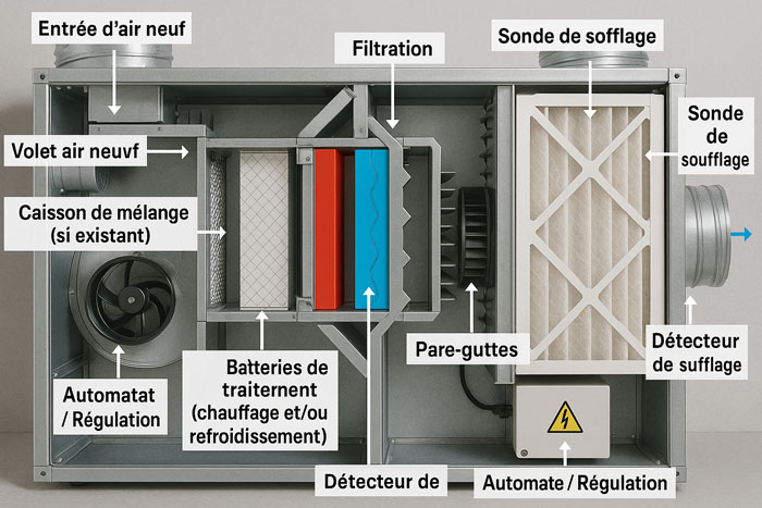 CENTRALE DE TRAITEMENT D’AIR
