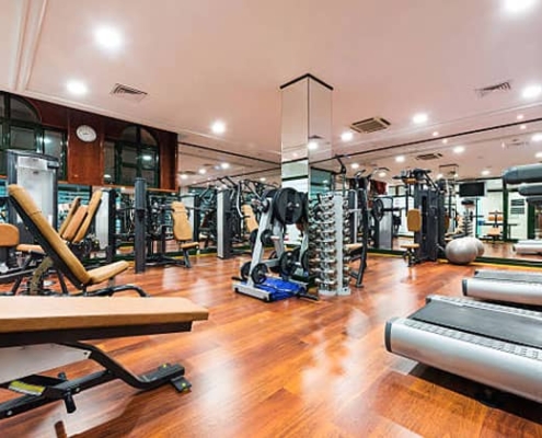 climatisation pour une salle de sport