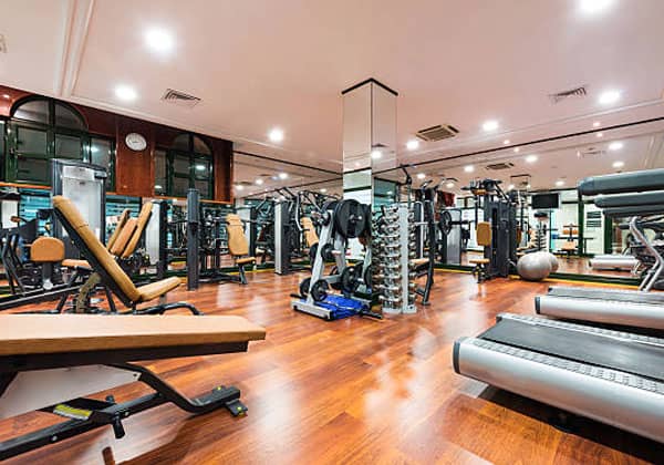 climatisation pour une salle de sport