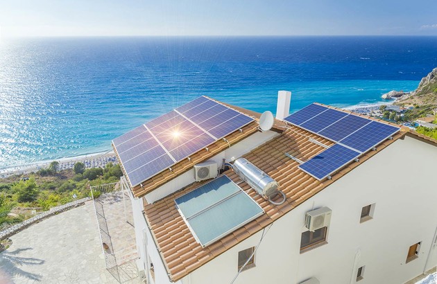 les panneaux solaires