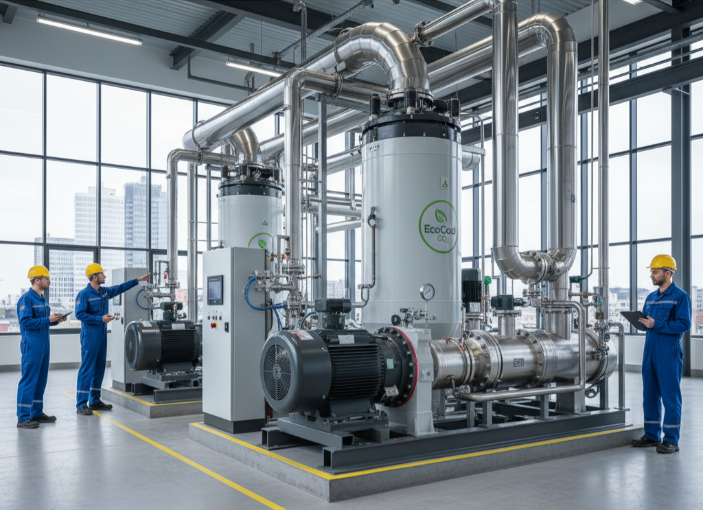 Installation de centrale frigorifique à Bruxelles