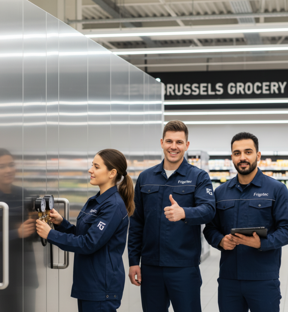chambre froide professionnelle à Bruxelles