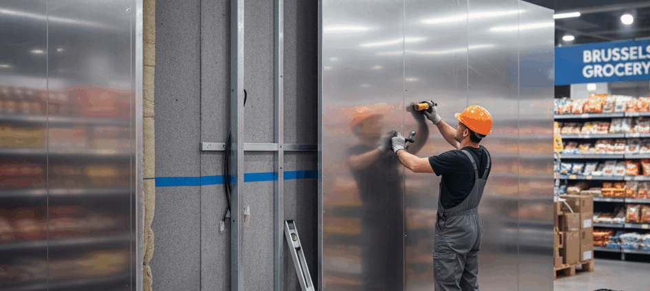 chambre froide professionnelle à Bruxelles