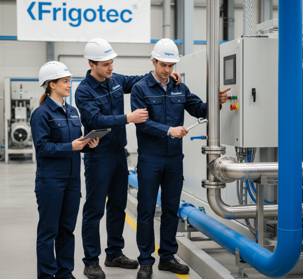 installation de refroidisseur d’eau glycolée à Bruxelles