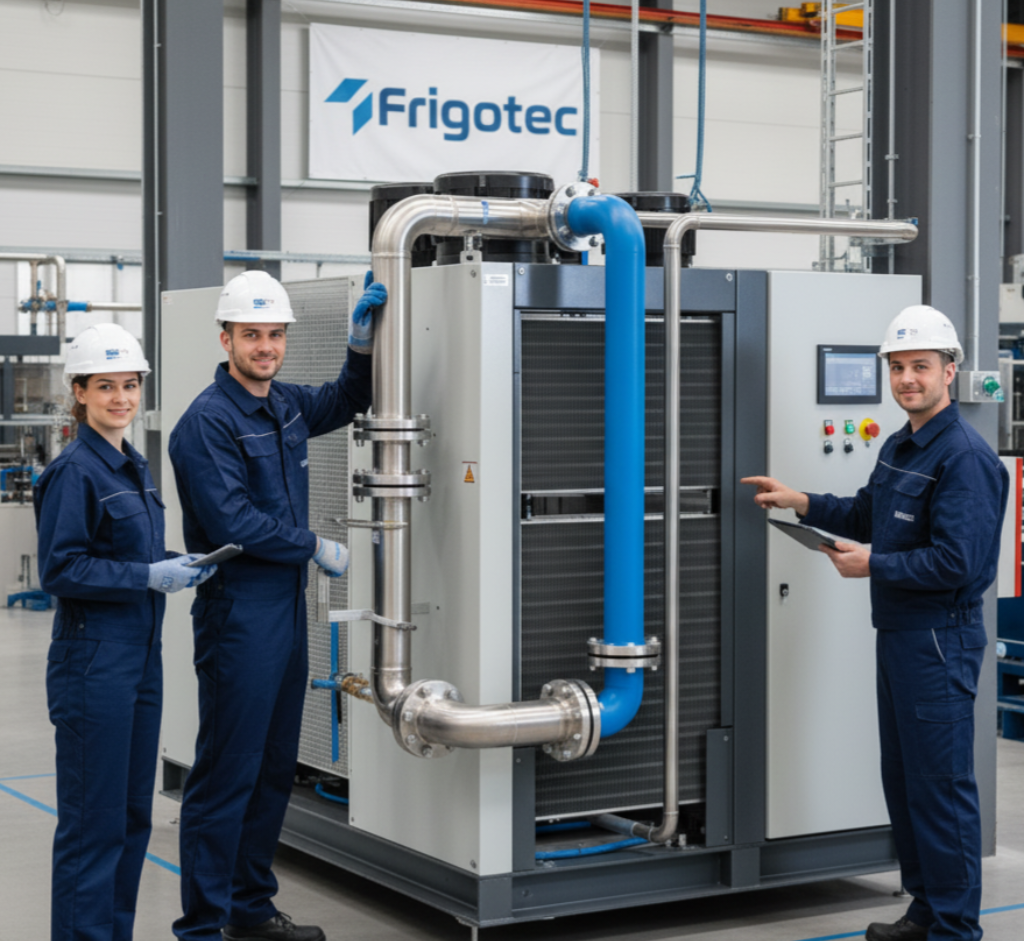 installation de refroidisseur d’eau glycolée à Bruxelles