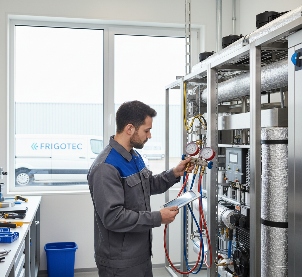 maintenance et dépannage frigorifique à Bruxelles