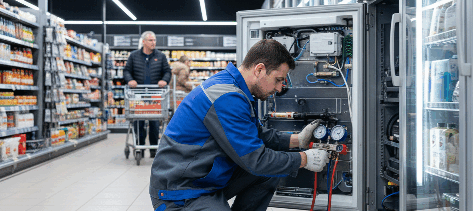 maintenance et dépannage frigorifique à Bruxelles