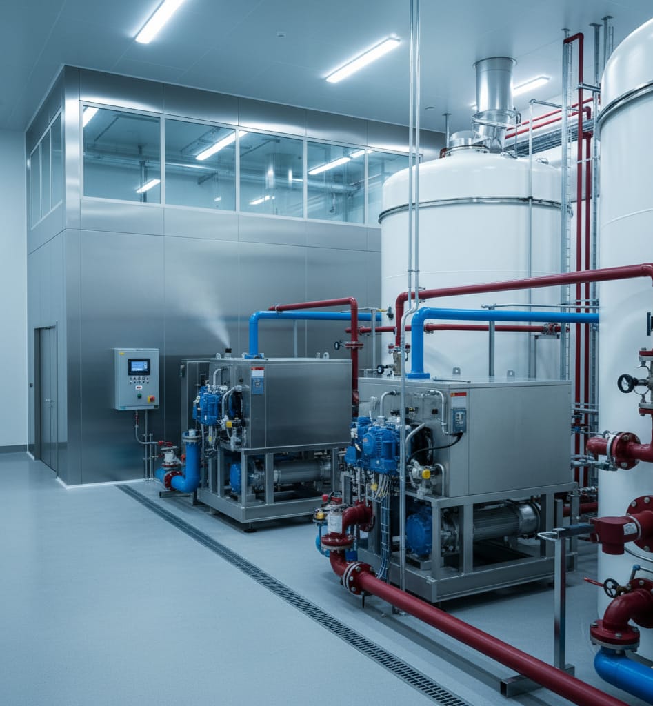 industriële koeling in de energieresistentie van Belgische steden