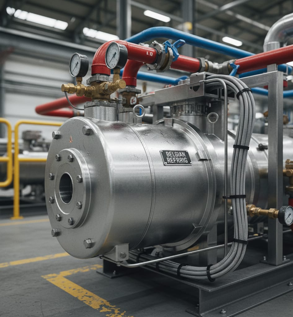 industriële koeling in de energieresistentie van Belgische steden