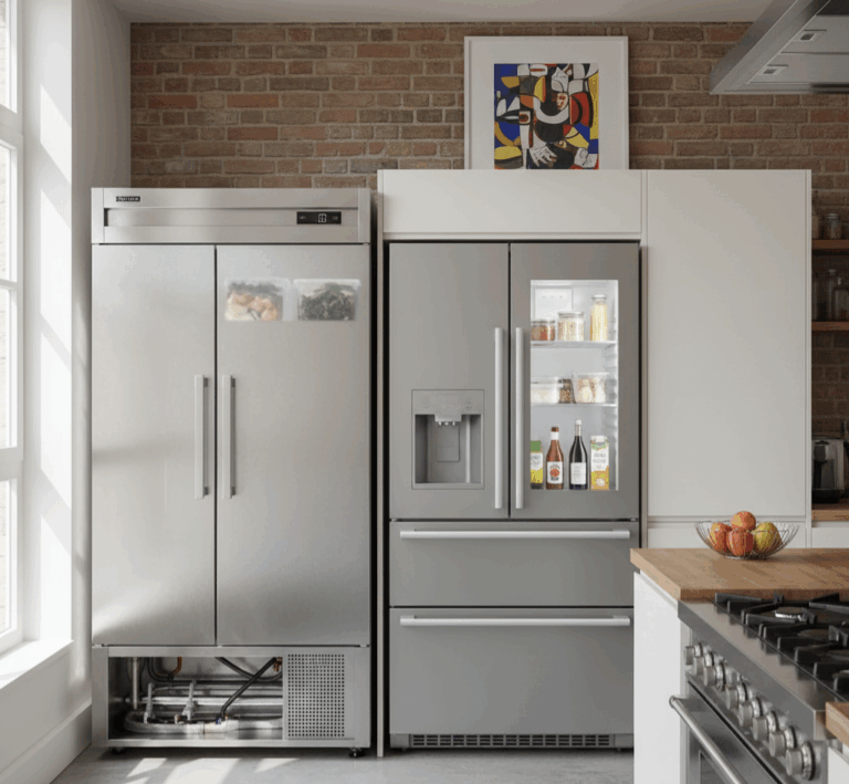 commercial refrigerators and domestic refrigerators in Brussels