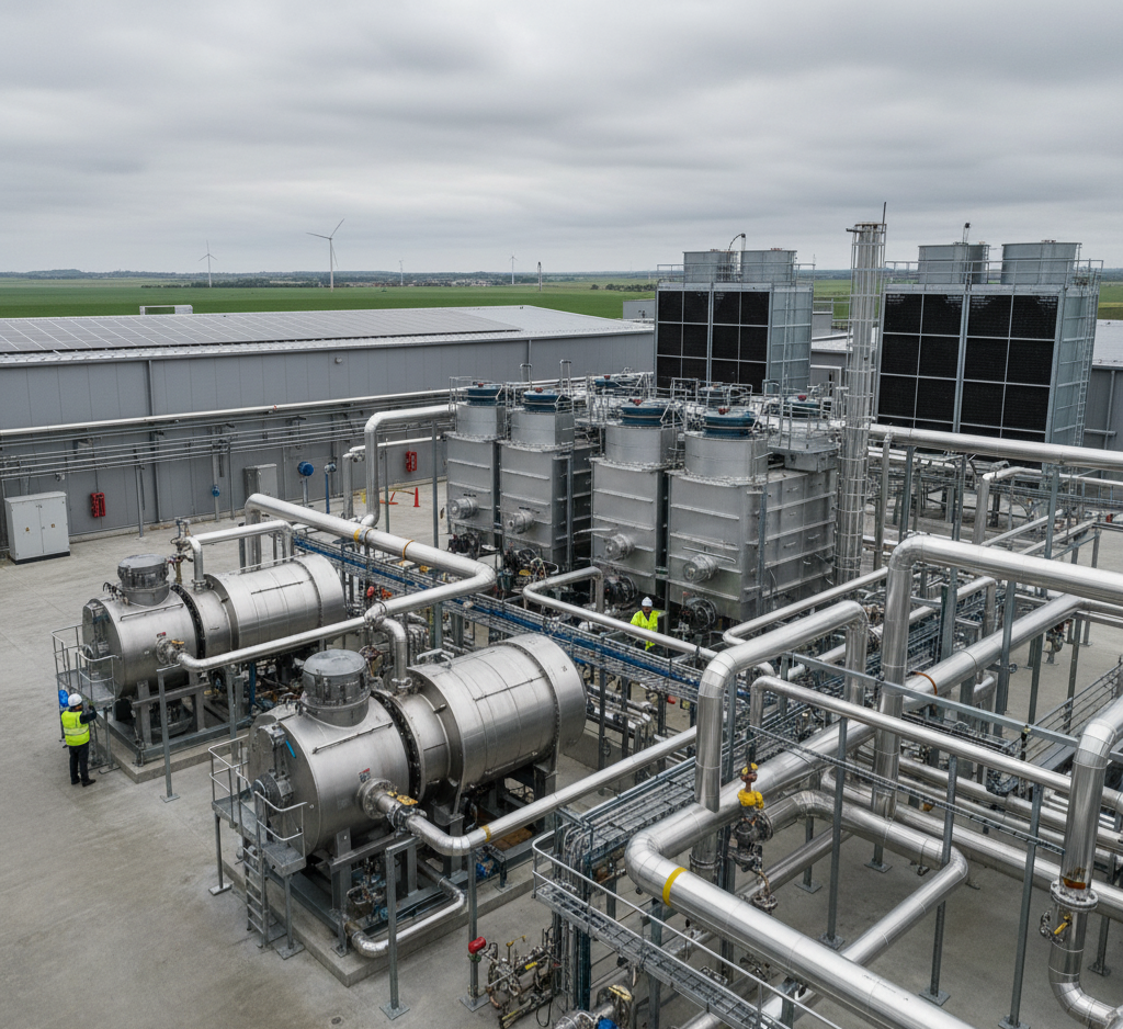 thermodynamische optimalisatie van koelcentrales