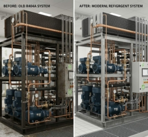 retrofit-strategieën voor R404A-koelinstallaties