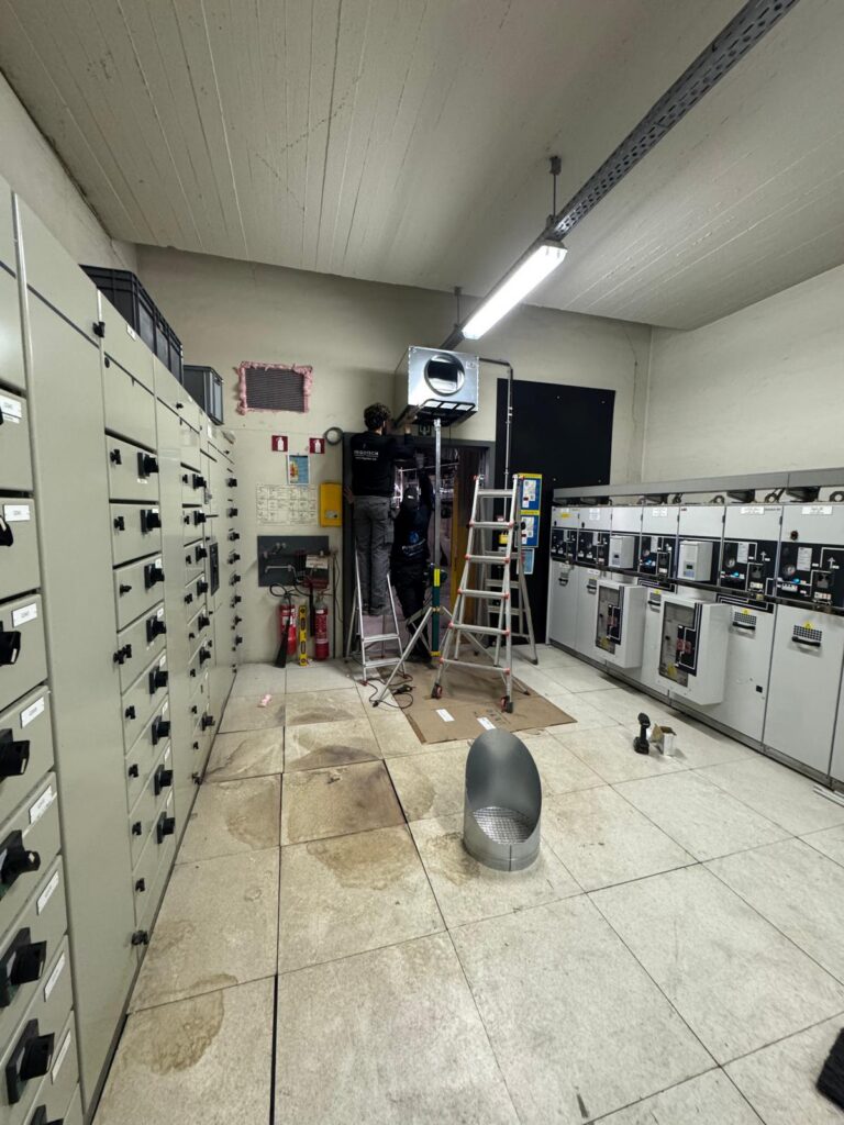 Installation d’un système de ventilation pour locaux techniques UPS